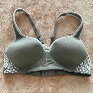 Gray Sports Bra
